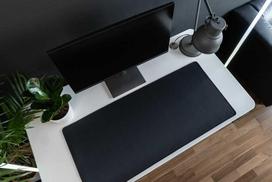 Deltahub GDP-L-D Gaming Desk Mat Juodas (Black)