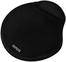 mouse pad gel - SAVIO Gel Mouse Pad MP-02 Juodas (Black) - 1 nuotrauka