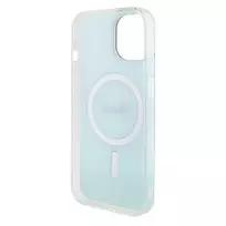 apple iphone 1 - Guess "Hardcase IML Iridescent MagSafe iPhone 15" Pink - 7 nuotrauka