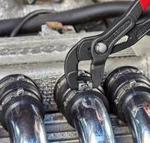 knipex reples 250mm - Vamzdžių sąvaržų replės KNIPEX 85 51 250 C - 1 nuotrauka