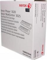 xerox 3020 toner - Xerox Phaser 3020/WorkCentre 3025 doublepack print cartridge 2x1500 pgs - Atgauk 2% - 2 nuotrauka