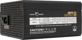 maitinimo blokas 600w - White Shark Colonel-2 GPSU-B600S 600W 80 PLUS Bronze Fully Modular - 1 nuotrauka