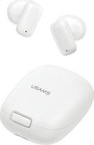 bluetooth ausines - USAMS ID25 TWS belaidės ausinės baltos (White) - 1 nuotrauka