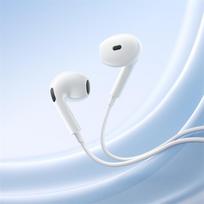 mini in ear - Baseus Encok HZ19 White (Baltas) laidinės ausinės - 1 nuotrauka
