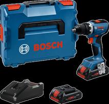 cordless drill - Bosch GSR 18V-65, 18V, 2x4.0Ah - 1 nuotrauka