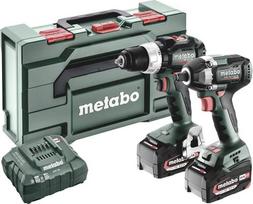 suktuvas metabo - Metabo COMBO 18V 2.9.3 (BS 18 LT BL + SSW 18 LT 300 BL) 2x5,2Ah METABOX - 1 nuotrauka