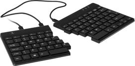 split keyboard - R-Go Tools Split Break Ergonominė Klaviatūra, QWERTY (JAV), Juoda (Black) - 1 nuotrauka