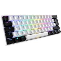 white gaming keyboard - Sharkoon SKILLER SGK50 S4 Balta (White) Klaviatūra Žaidimams - 1 nuotrauka
