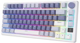 Royal Kludge RK M75 Mechaninė Klaviatūra Žaidimams Mėlyna (Ocean Blue), Brown Switches