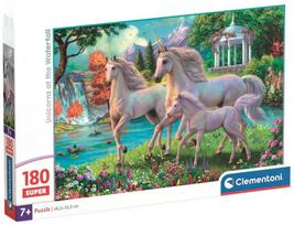Clementoni Dėlionė Vienaragiai prie Krioklio 180 det. 29794