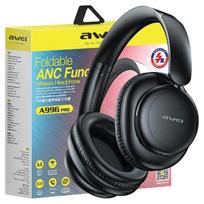 anc ausines - Awei A996 Pro ANC Black (Juodos) - 2 nuotrauka
