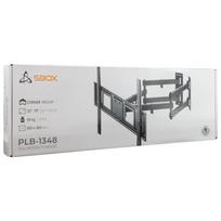 Sbox PLB-1348-2 Televizoriaus laikiklis 37-63", Juodas (Black)