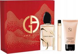 Giorgio Armani Si rinkinys moterims (EDP, 100 ml + dušo želė, 50 ml + EDP, 15 ml)