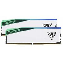 Patriot Viper Elite 5 RGB, DDR5, 32GB (2x16GB) 6000MHz CL30 Balti (White)