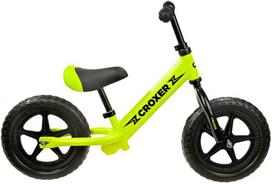 Balansinis dviratis Croxer Leox, Juodas/Žalias (Black/Green), 12"