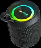rgb koloneles - CANYON OnMove 11 IPX6 TWS RGB Juodas (Black) - 1 nuotrauka