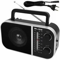nesiojamas radijas - Blow RA6 Juodas (Black) Nešiojamas analoginis AM/FM radijas - 1 nuotrauka