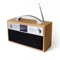 internetinis radijas - Xoro DAB 250 IR, Internetinė radijo stotis, DAB+, BT, Spotify, Medžio išvaizda (Wood-look) - 1 nuotrauka