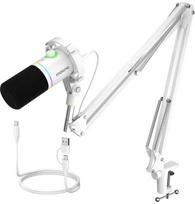 microphone - Maono PD200XS mikrofonas (baltas) - 1 nuotrauka