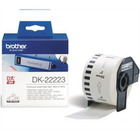 Brother | DK-22223 Continuous Length Paper Label | White | DK | 50mm | 30.48 m | DK22223