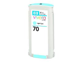 HP 70 ink cyan light Vivera 130 ml | C9390A