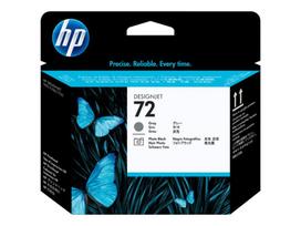 rasalines kasetes spausdintuvams - HP 72 Printhead grey and black Vivera | C9380A - 1 nuotrauka