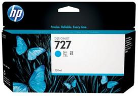 hp spausdintuvas rasalinis - HP 727 Ink Cyan 130ml T920 T1500 | B3P19A - 1 nuotrauka