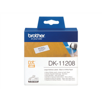 Brother | DK-11208 Large Address Labels | White | DK | 38mm x 90mm | DK11208