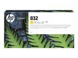 spausdintuvas hp latex - HP 832 1L Yellow Latex Ink Cartridge | 4UV78A - 1 nuotrauka