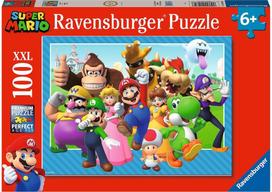 super mario puzzle - Ravensburger Dėlionė Super Mario 100 vnt. - 1 nuotrauka