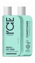 ICE PROFESSIONAL Refill My Hair atstatantis kondicionierius sausiems plaukams, 250 ml