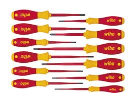 wiha atsuktuvai - Wiha SoftFinish electric slimFix rinkinys 3201SF SATZ, 12 vnt. Elektrikams 1000 V - 1 nuotrauka