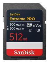 sd kortele 2gb - SanDisk Extreme PRO 512GB SDXC UHS-II V90 - 1 nuotrauka