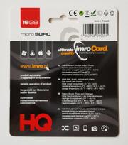 micro sd kortele - IMRO 16GB microSDHC Class 4 Memory Card - 1 nuotrauka