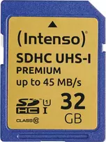 sd kortele 2gb - Intenso 32GB SDHC UHS-I Class 10 - 1 nuotrauka