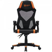 flow zaidimas - CANYON gaming chair Flow MCH01 Mesh Black Orange | CNE-MCH01 - 1 nuotrauka
