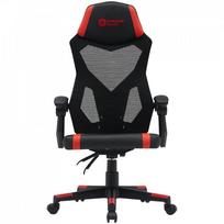 flow zaidimas - CANYON gaming chair Flow MCH01 Mesh Black Red | CNE-MCH01R - 1 nuotrauka