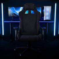 gaming chair - Arozzi Soft Fabric | Gaming Chair | Avanti SoftFabric | Pure Black | AVANTI-SFB-PBK - 1 nuotrauka
