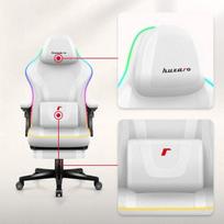 Huzaro Force 4.6 RGB Baltas (White) Mesh