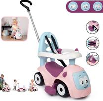 stumiamas vaikiskas triratukas - Stumiamas triratukas Smoby Baby Driver Plus, rožinis - 1 nuotrauka