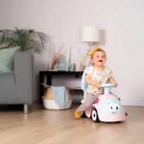 stumiamas vaikiskas triratukas - Stumiamas triratukas Smoby Baby Driver Plus, rožinis - 2 nuotrauka