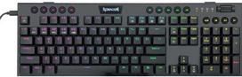 Redragon K618 Horus Box Raudona (Red) RGB Klaviatūra
