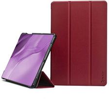 xiaomi redmi pad - Smart Leather Xiaomi Redmi Pad 2 11.0 tamsiai raudonas - 1 nuotrauka