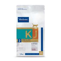 Virbac HPM KJ2 Kidney & Joint sausas maistas katėms, 1,5 kg