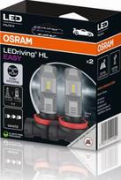 LED lemputė OSRAM OSR64211DWESY-2HB H8/H11/H16, 6000K (Balta/White)