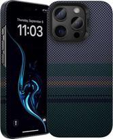 apple 16 pro max dekliukai - Benks Magnetic Armor Air Aurora Kevlar 600D Case - Apple iPhone 16 Pro Max - 1 nuotrauka
