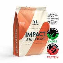 baltymai isrugu whey - MYPROTEIN Išrūgų baltymai Impact Whey Protein, Braškių kremas (Strawberry Cream), 2500 g - 1 nuotrauka