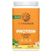 SUNWARRIOR Classic Plus Protein, Augaliniai baltymai, Vanilė, 750 g