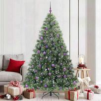 Dirbtinė Kalėdų eglutė vidaXL, 210 cm, Žalia (Green), su 300 LED