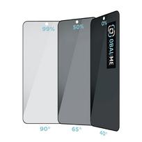 OBAL:ME Privacy 5D Apsauginis stiklas Samsung Galaxy S24 Juodas (Black)